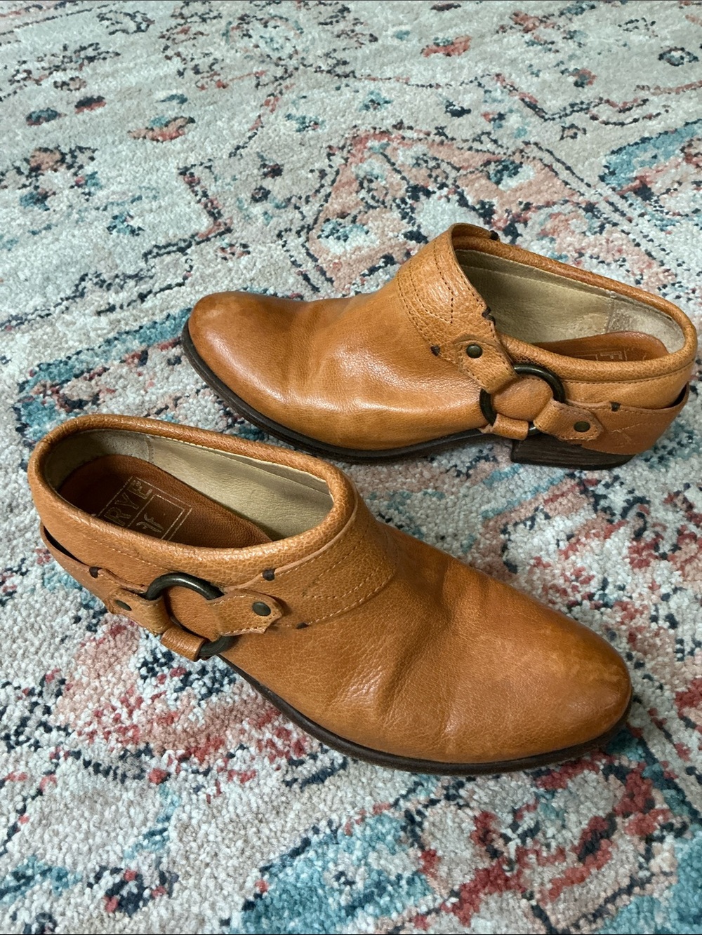 Frye Carson Harness Mules - Picture 4 of 10